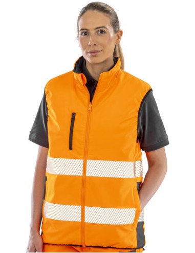 RES-R332X-Reversible Soft Padded Safety Gilet